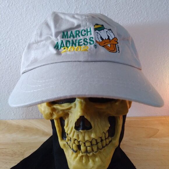 NWT Deadstock Oregon Ducks March Madness 2002 Strap Back Hat - Picture 1 of 8